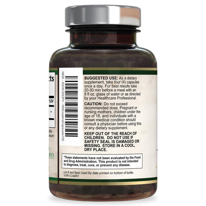 Creatine Monohydrate Capsules 3000mg – 120 Capsules