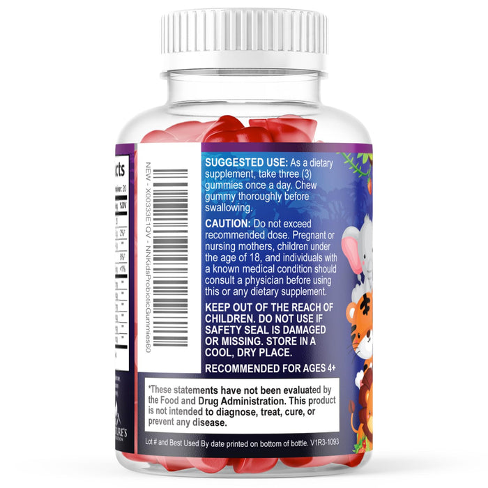 Probiotics for Kids Digestive Health – 5 Billion CFU – 60 Gummies