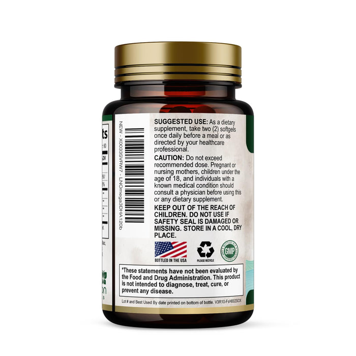 Omega-3 Fish Oil – 1200mg – 120 Softgels