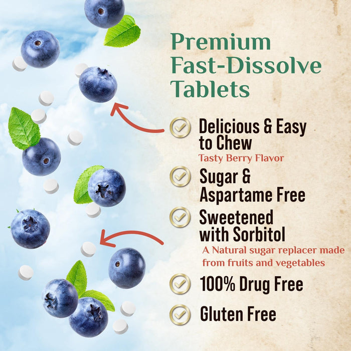 Melatonin 10 mg Fast Dissolve – 120 Day Supply