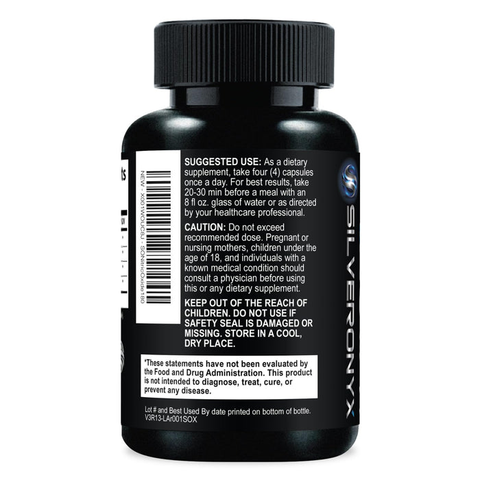Nitric Oxide Formula with L-Arginine + Citrulline – 180 Capsules