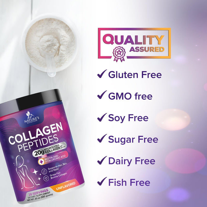 Collagen Peptides Powder – 28 Servings