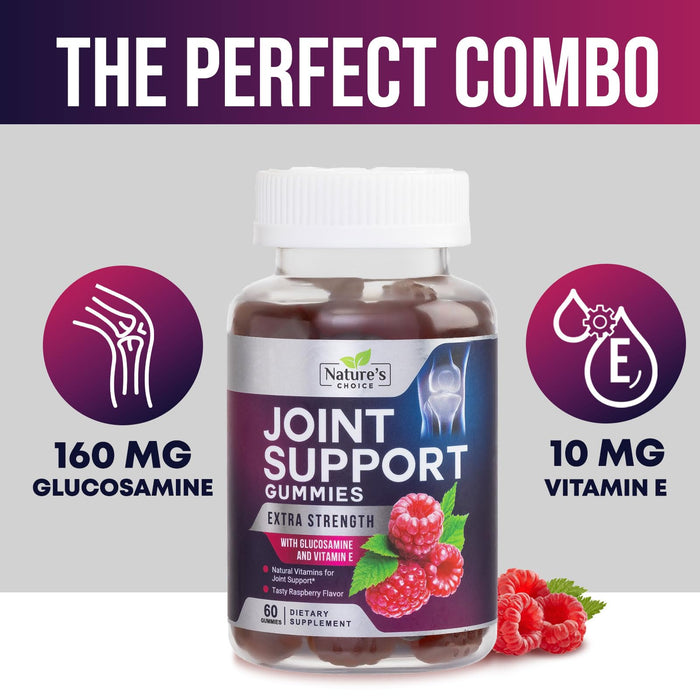 Joint Support Gummies Glucosamine Gummy with Vitamin E – 60 Gummies