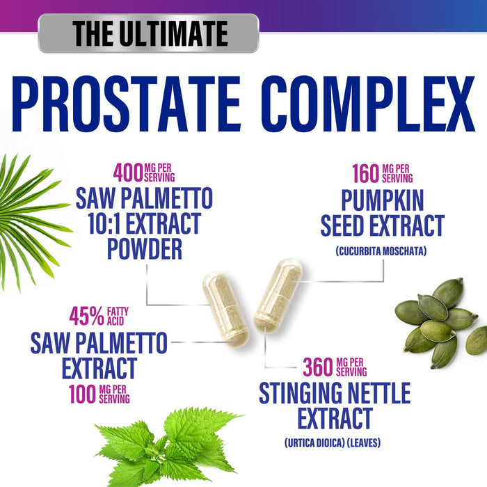 Men’s Prostate Support Formula – 120 Capsules