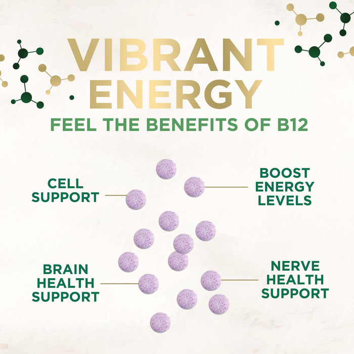Vitamin B12 (Methylcobalamin) 1000 mcg – 120 Tablets