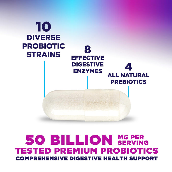 Probiotics 60 Billion CFU – 120 Capsules
