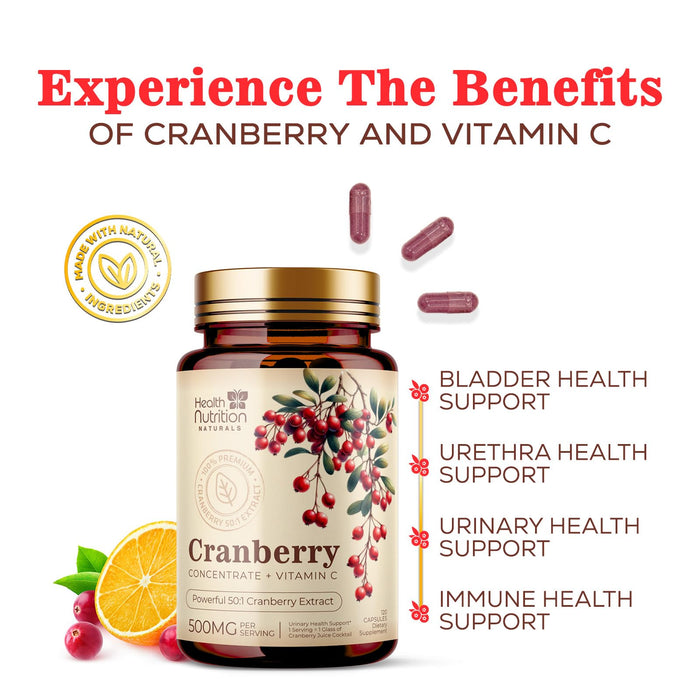 Cranberry 25,000mg – 120 Capsules