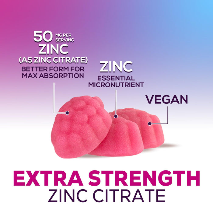 Zinc 50mg Gummies – 60 Gummies