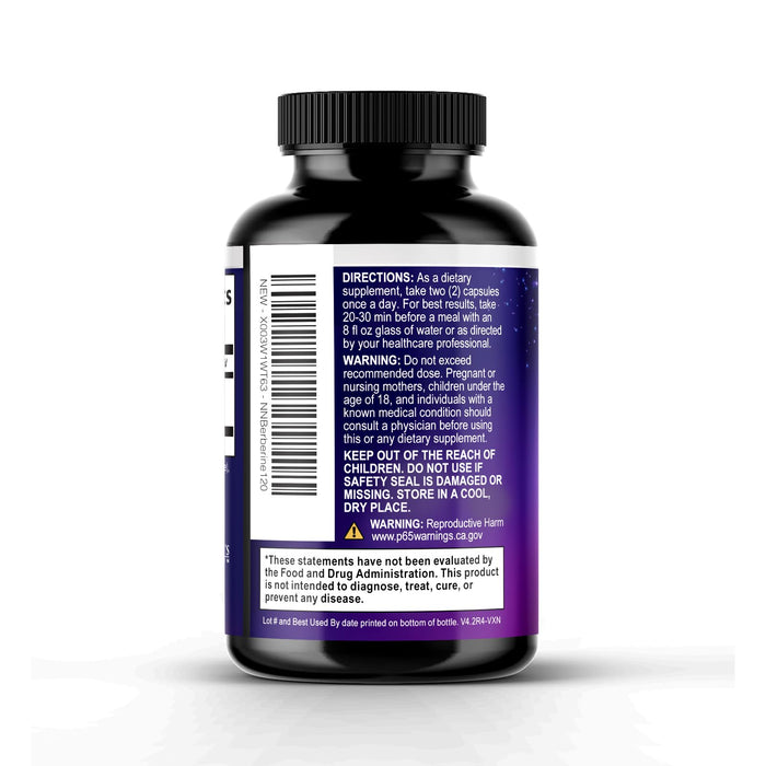Berberine HCL 1200mg – 120 Veggie Capsules