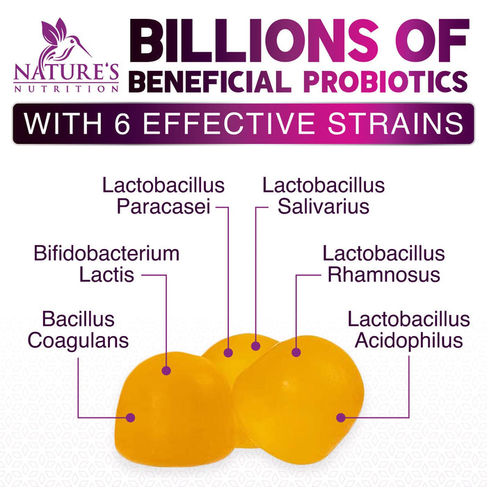 Daily Probiotic Gummies – 5 Billion CFU – 120 Gummies