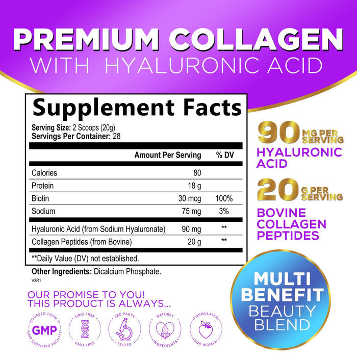 Collagen Peptides Powder Unflavored – 28 Servings