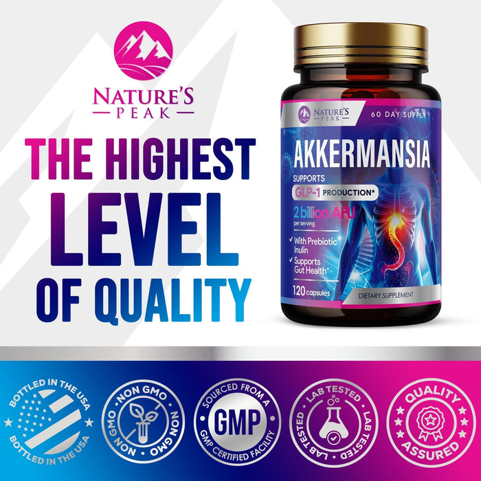 Akkermansia Probiotic – 120 Capsules