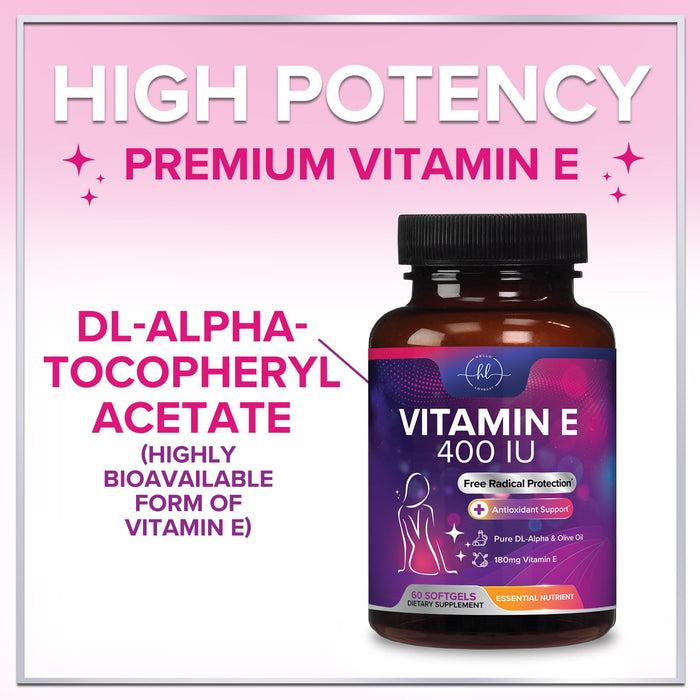 Vitamin E – 180mg – 60 Softgels