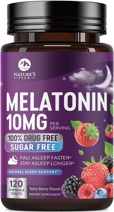 Melatonin 10mg – 120 Day Supply