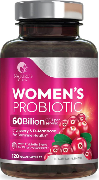 Nature's Glow NGL - Probiotics for Women, Probiotic with 50 Billion CFU, Multi Strains