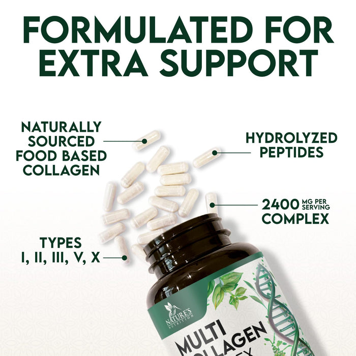 Multi Collagen Peptides 2400 mg – 120 Capsules