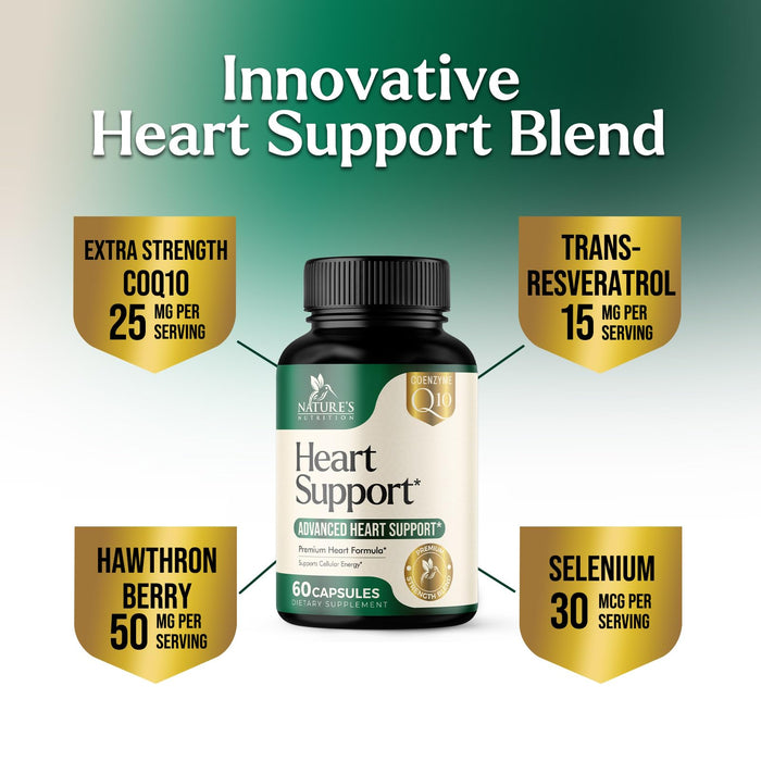 Heart 1650mg – 60 Capsules