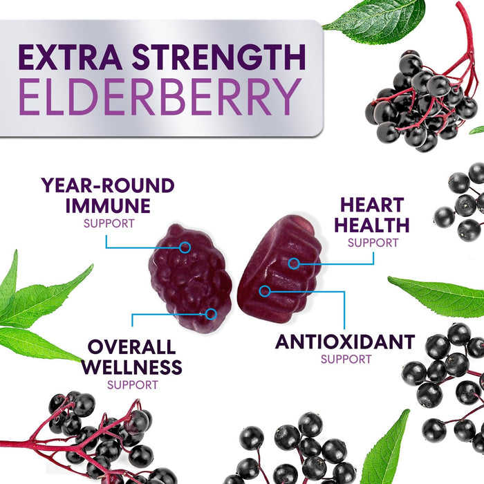 Sambucus Elderberry – 120 Gummies