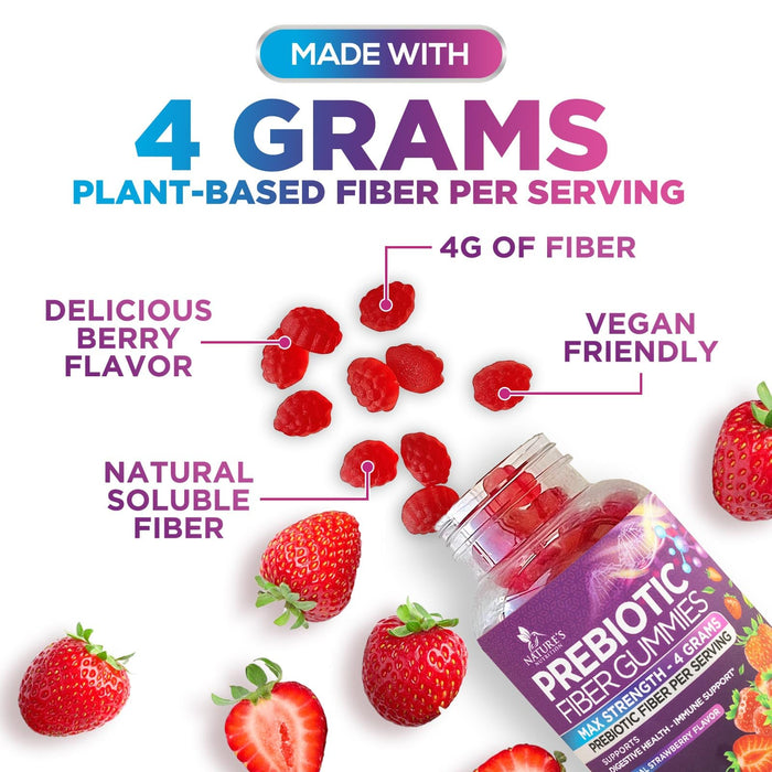 Fiber Gummies – 120 Gummies