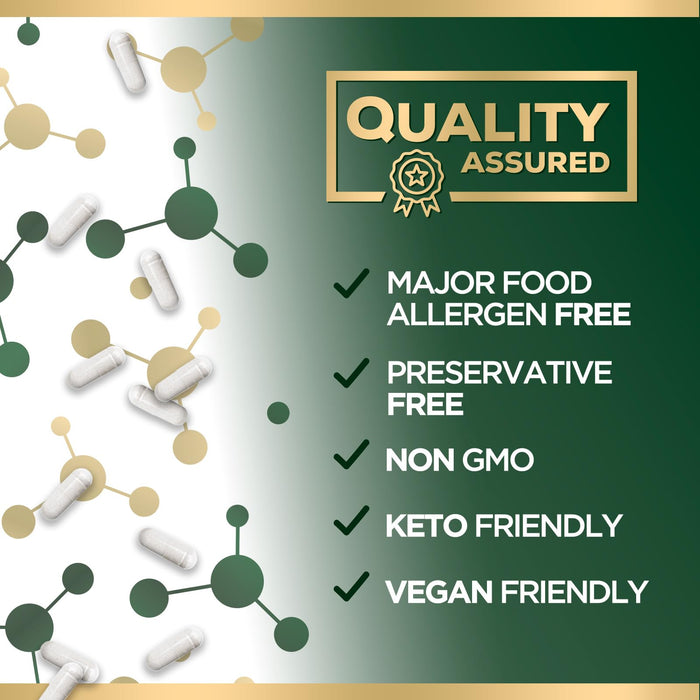 NAC Supplements N-Acetyl L-Cysteine (NAC) 1200 mg - NAC Supplement for Lung Health & Immune Support, Liver Support & Antioxidants, Freefrom N-Acetylcysteine, Gluten Free, Non-GMO, 60 Veggie Capsules