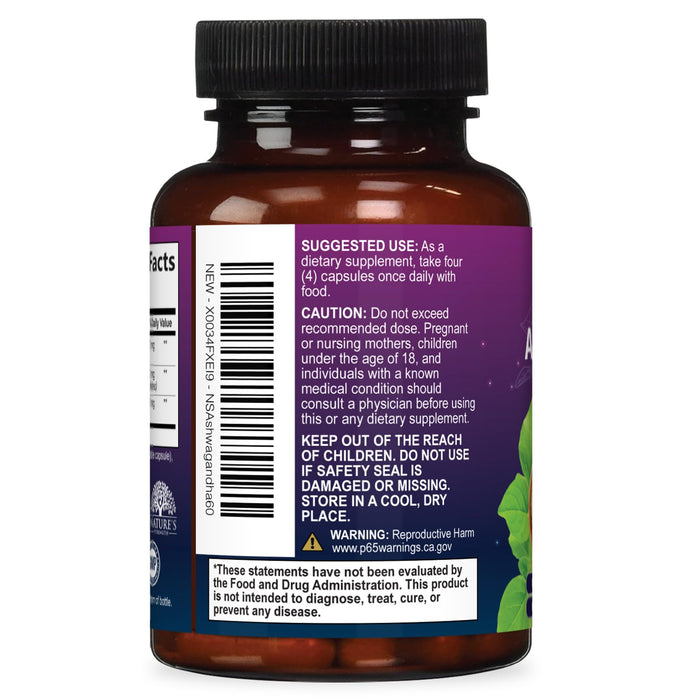 Ashwagandha 2100mg – 60 Capsules
