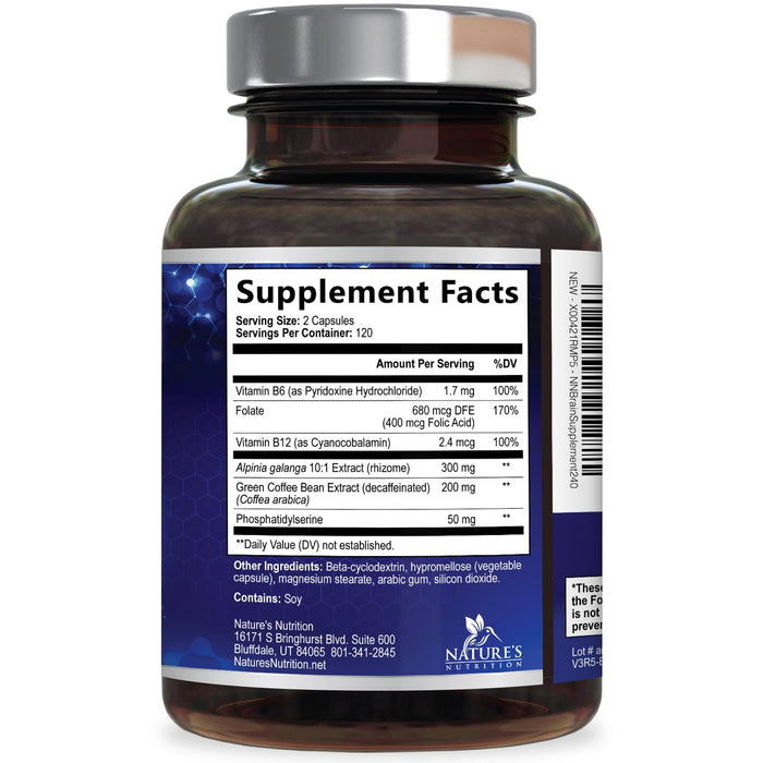 Brain Memory – 240 Capsules