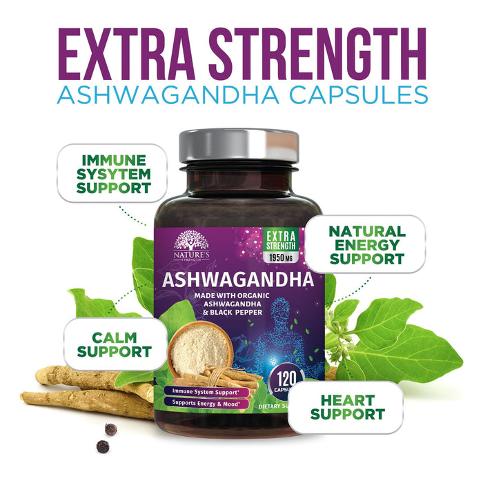 Ashwagandha 2100mg – 120 Capsules