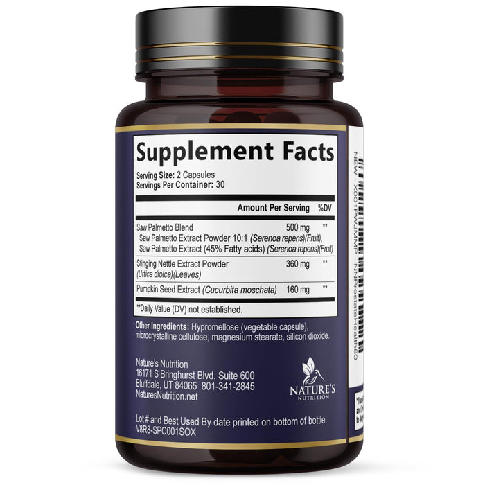 Men’s Prostate Support Formula – 60 Capsules