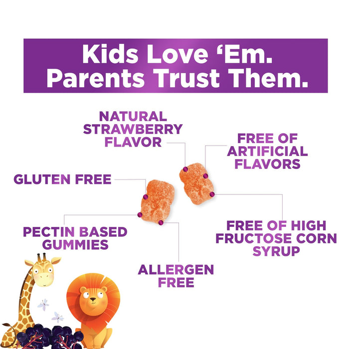 Multivitamin for Kids Gummies with Vitamin C – 60 Gummies