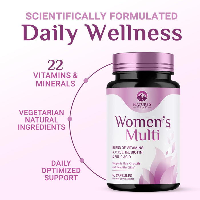 Women’s Daily Multivitamin – 60 Capsules