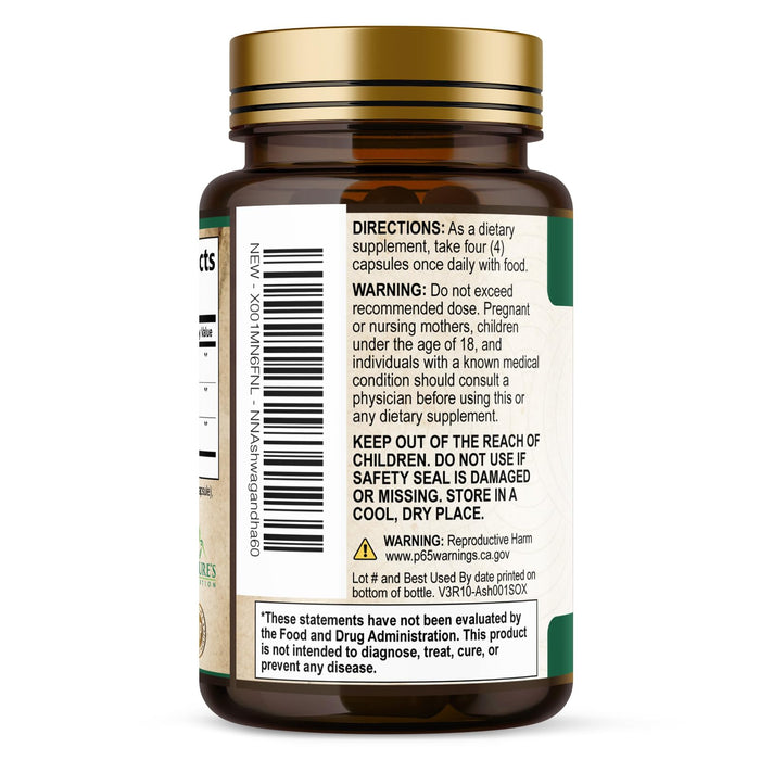 Ashwagandha Capsules – 2100mg – 60 Capsules
