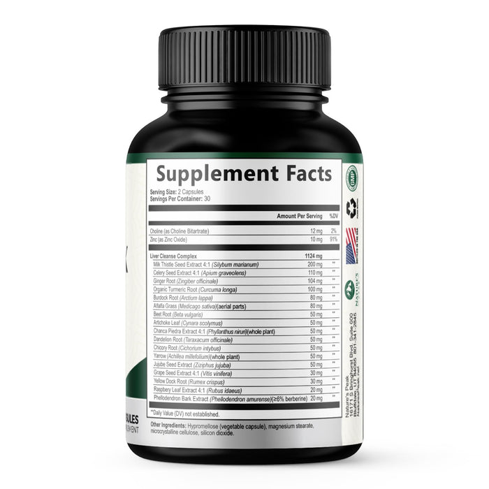 Liver Support Formula – 60 Capsules