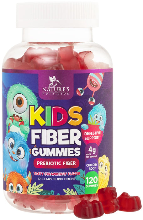 Fiber Gummies for Kids – 120 Gummies