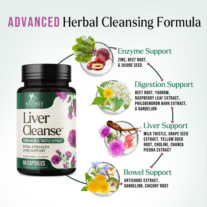 Liver Support Formula – 60 Capsules