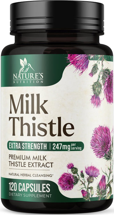 Milk Thistle Extract – 1000mg – 120 Capsules