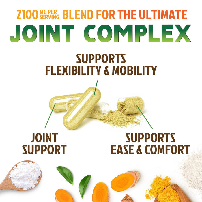 Glucosamine Chondroitin MSM 2100mg Complex – 120 Capsules