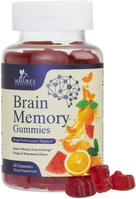 Brain Gummies – 60 Gummies