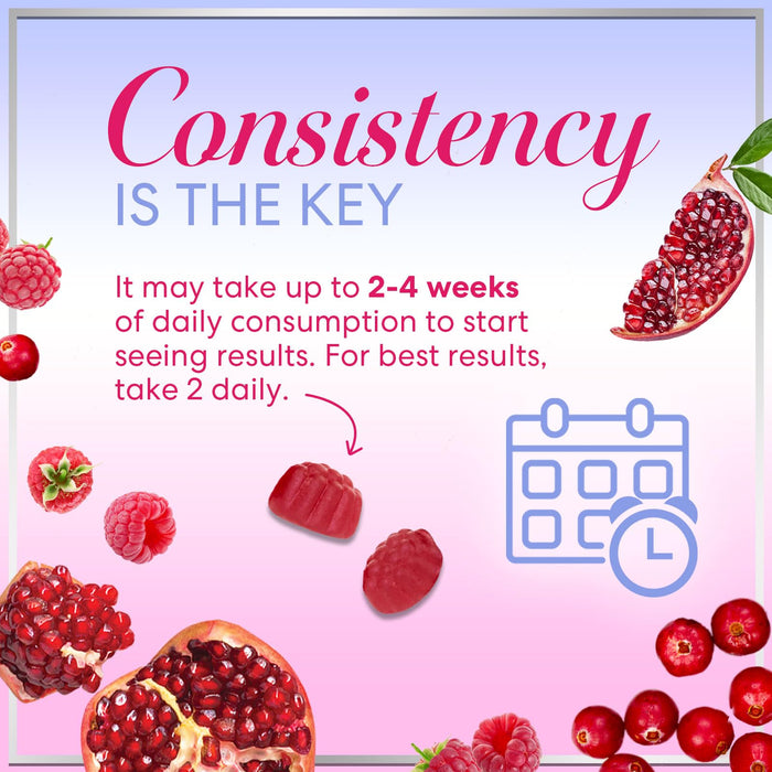 Probiotics for Women Gummies with Cranberry – 3 Billion CFU – 120 Gummies