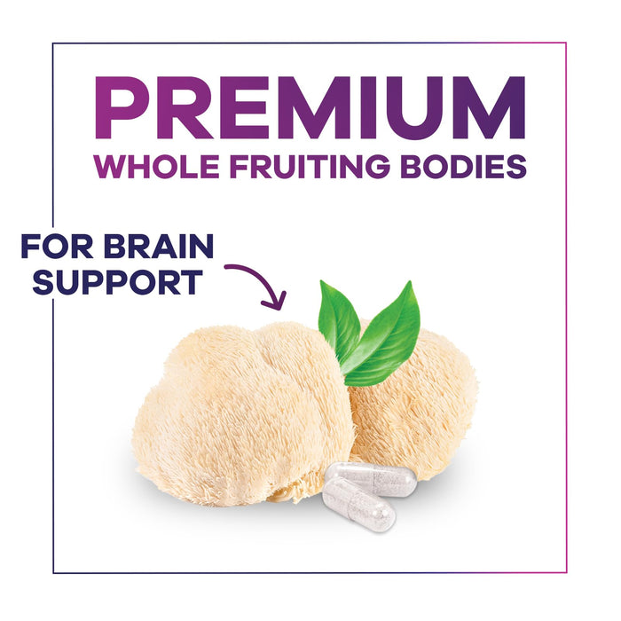 Lions Mane Mushroom Capsules 10,000mg – 120 Count