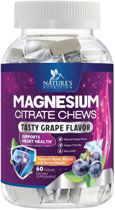Magnesium Citrate Gummies 100mg – 60 Count