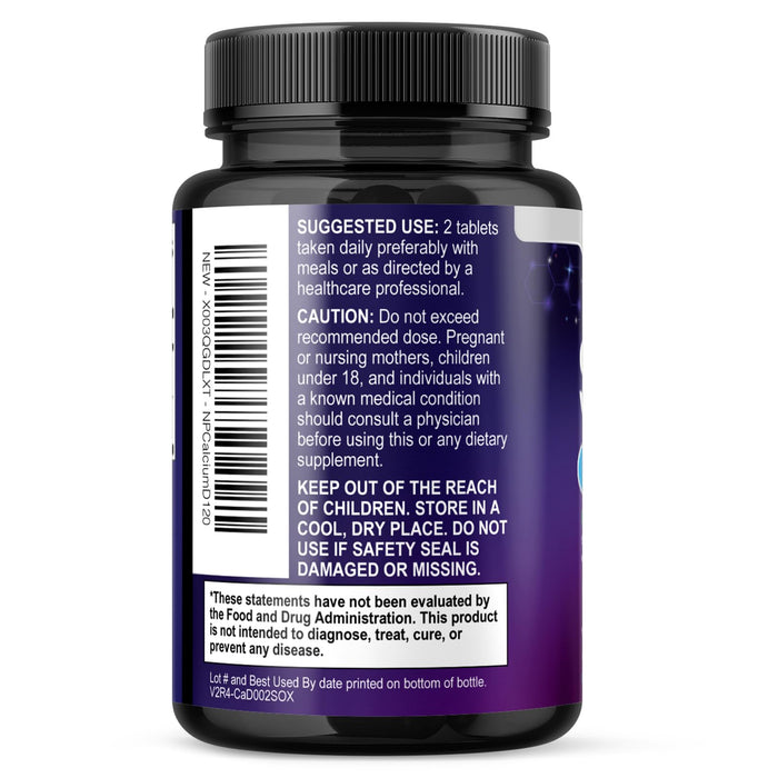 Calcium 1200 mg with Vitamin D3 (1600 IU) – 120 Tablets
