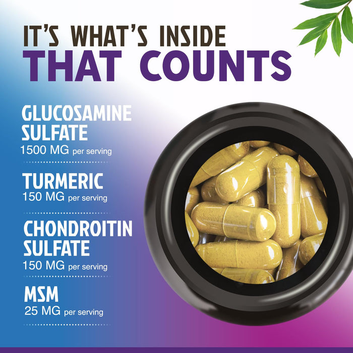 Glucosamine Chondroitin MSM 2100mg Complex – 240 Capsules
