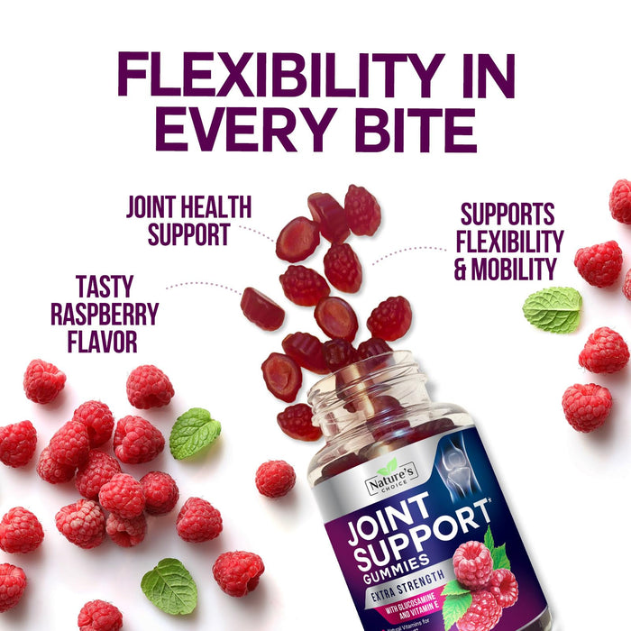 Joint Support Gummies Glucosamine Gummy with Vitamin E – 120 Gummies