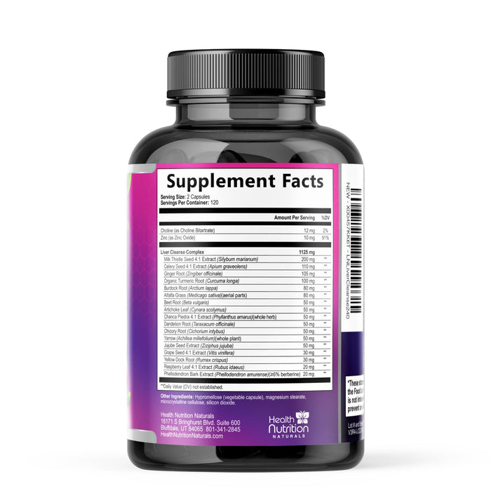 Liver Support Formula – 240 Capsules