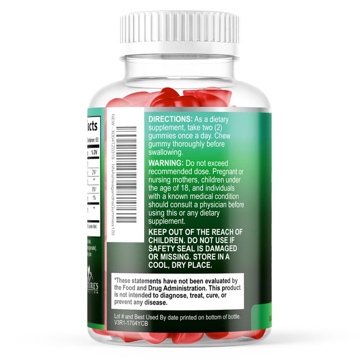 Ashwagandha Gummies – 3000mg – 120 Gummies
