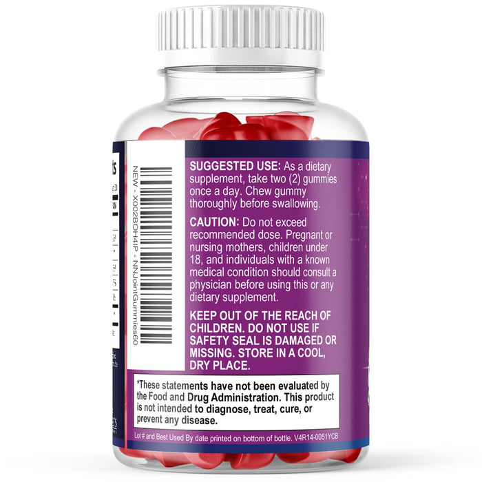 Joint Support Gummies Glucosamine + Vitamin E – 60 Gummies