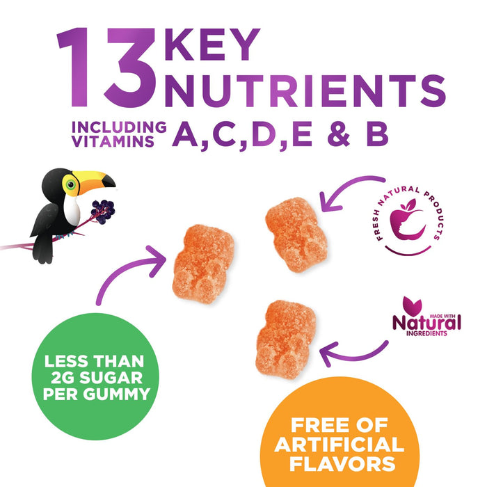 Multivitamin for Kids Gummies with Vitamin C – 60 Gummies