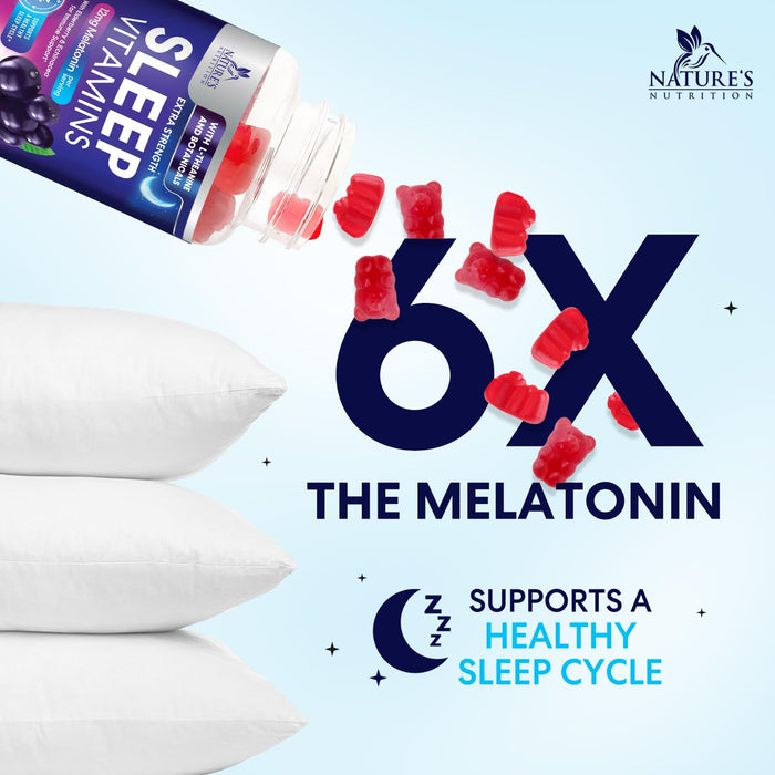 Sleep Gummies with Melatonin 12 mg – 60 Gummies