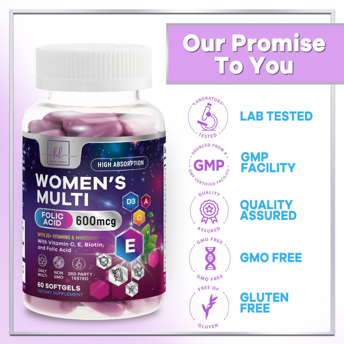 Women’s Daily Multivitamin – 60 Softgels