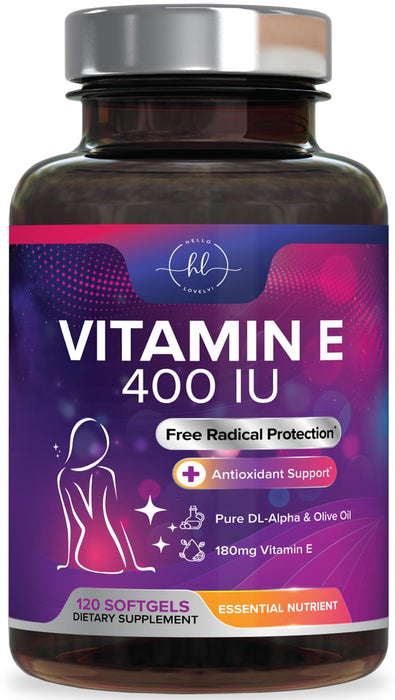 Vitamin E – 180mg – 120 Softgels